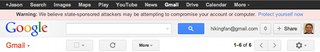 Illustration for article titled Google Now Warns You About State-Sponsored Attacks